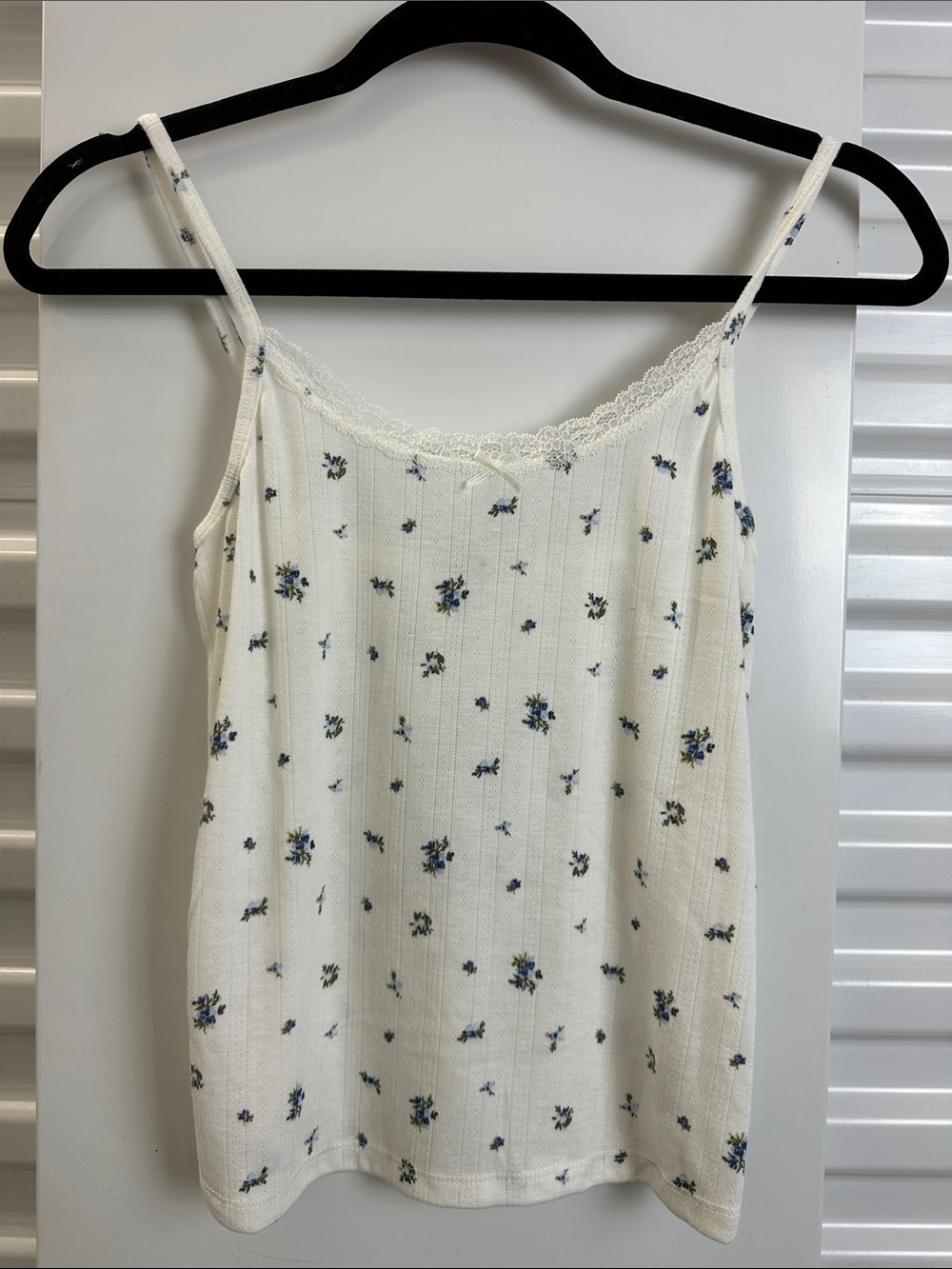 WILD FABLE floral lace trim cami